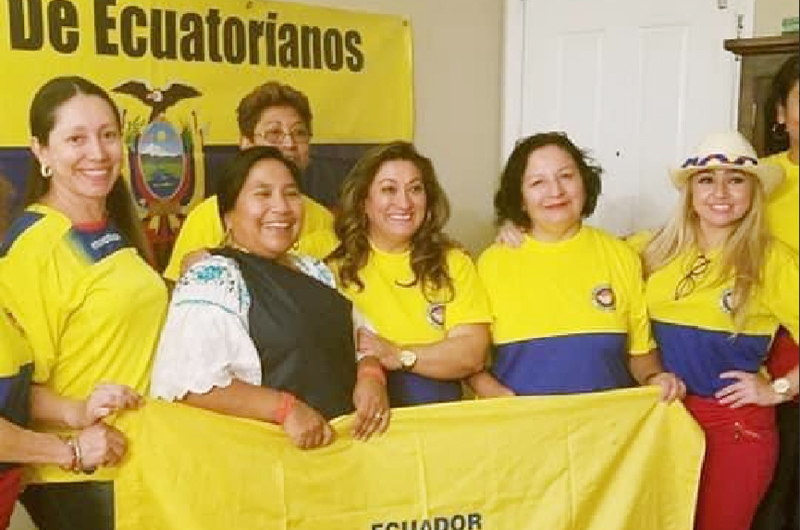 Ecuatorianos de LV felicitan a los mexicanos por su independencia