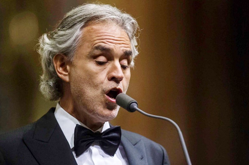 Andrea Bocelli dona plasma para ayudar a pacientes con COVID-19