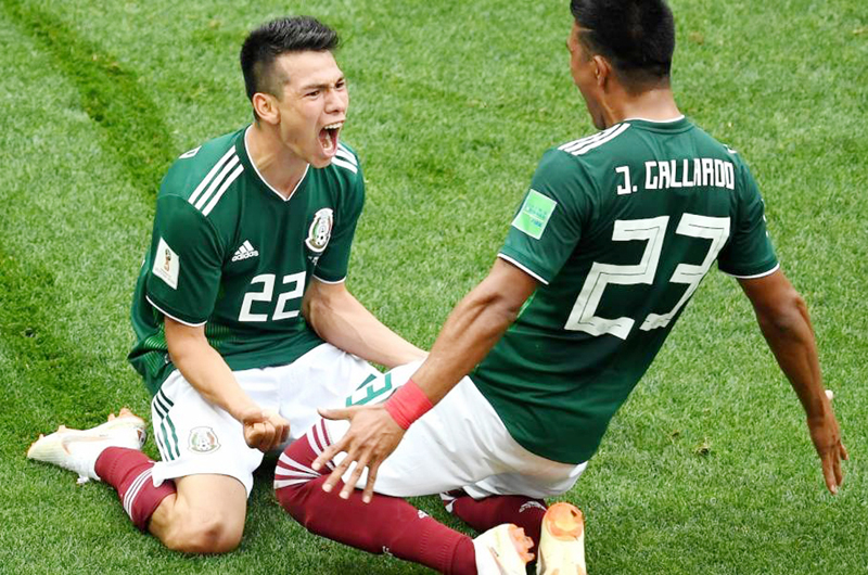 México vence 3-1 a Uruguay en su debut en Copa América