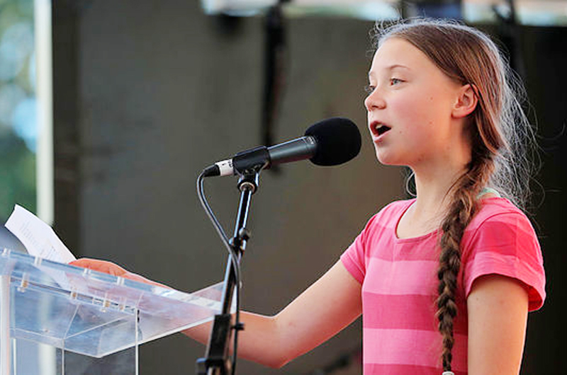 Senado invita a México a Greta Thunberg