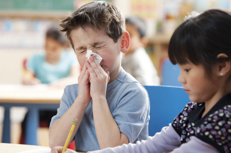 Si hay gripe en el salón de clases... Algunas medidas de cuidado