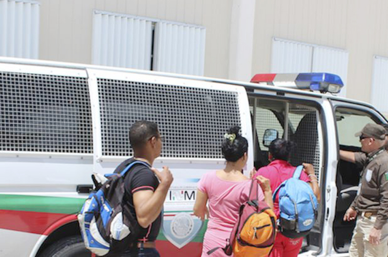 En Reynosa, Tamaulipas agentes federales rescataron a 37 migrantes centroamericanos