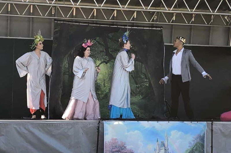 ‘La Princesa y la flauta mágica’... Fiesta del teatro y la ópera en el Durango Hills Park