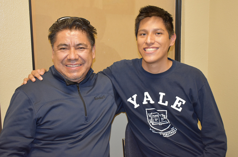 Luciano Romero, de Rancho High School a la Universidad de Yale