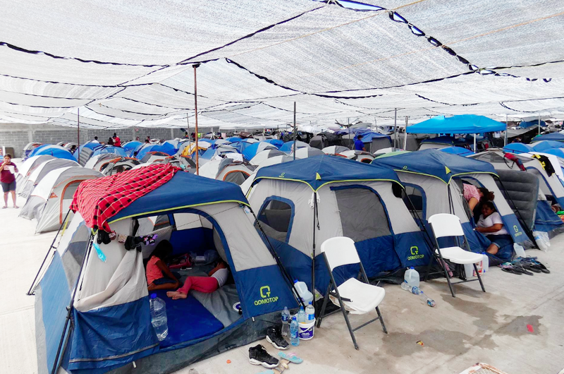 La llegada de haitianos satura los albergues de la ciudad mexicana de Reynosa