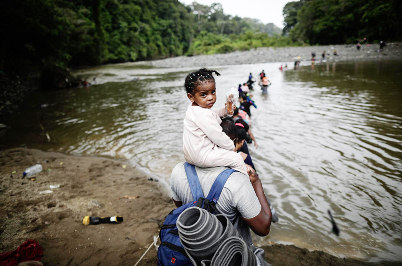 Más de 500.000 migrantes han cruzado la selva del Darién en 2023, un récord histórico