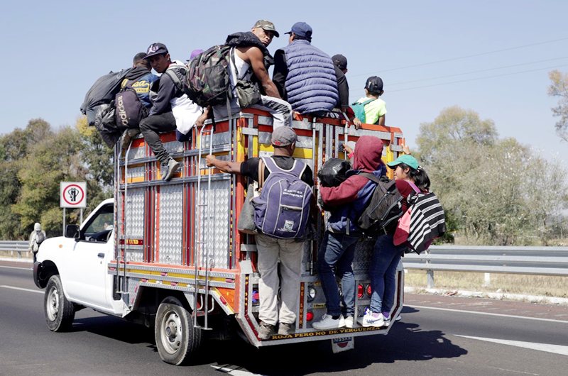 Siete migrantes centroamericanos muertos en accidente de tráfico en México