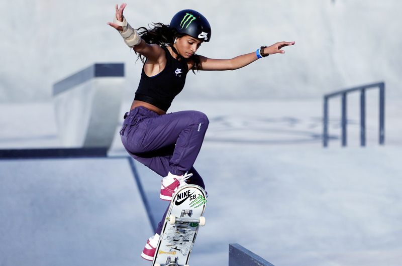 La brasileña que brilló en Tokio a los 13 años es la favorita del skate en Panamericanos