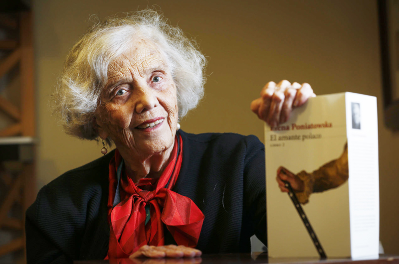 Senado mexicano reconocerá con medalla a la escritora Elena Poniatowska 