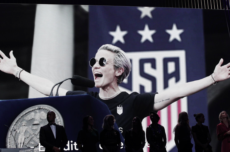 Rapinoe mantiene el suspense sobre su futuro y elogia la carrera de Bird