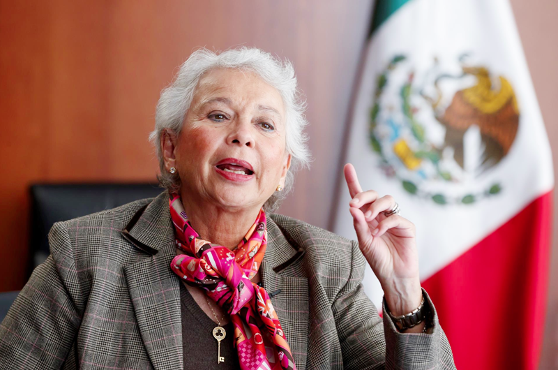 Presidenta del Senado califica de alarmante el alza de feminicidios en México