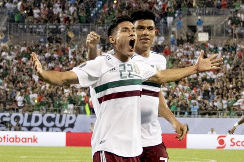 México sufre para vencer 3-2 a Martinica en Copa Oro