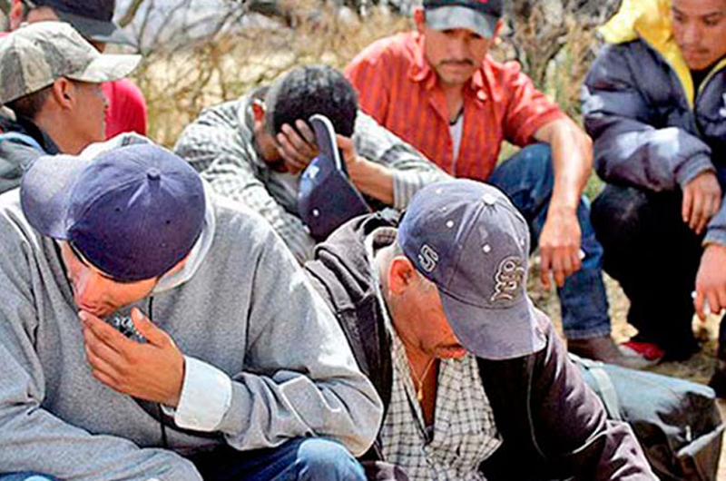 Agentes federales interceptan a 23 indocumentados en Chiapas 