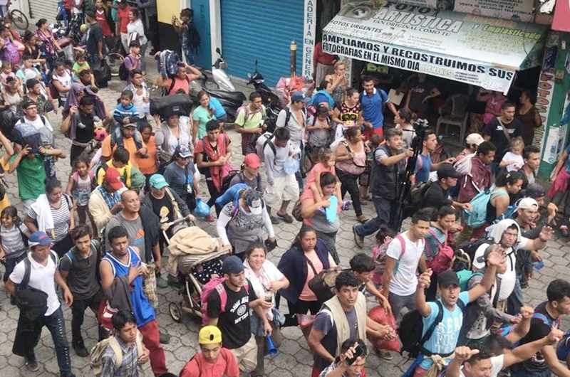 Reportan ingreso de ocho mil 373 migrantes por la frontera sur del país