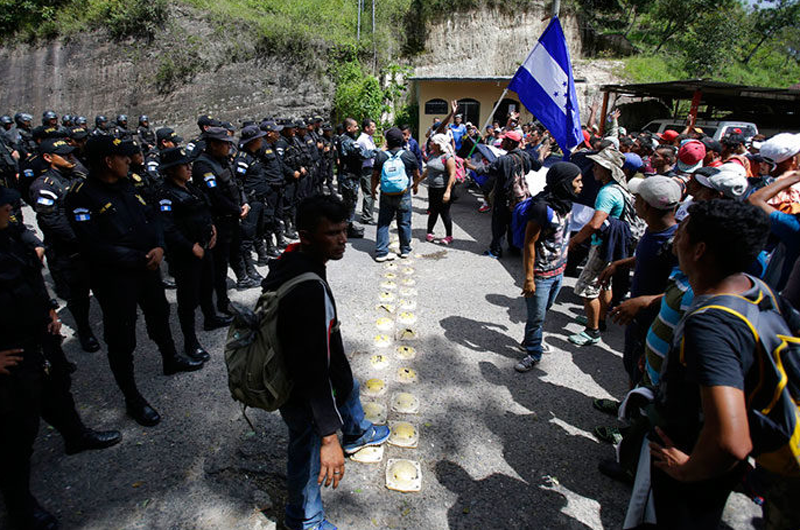 Guatemala preparada ante nueva caravana de migrantes hondureños