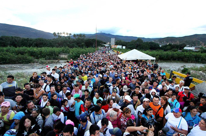 Misión de la CIDH escucha a venezolanos en frontera con Colombia