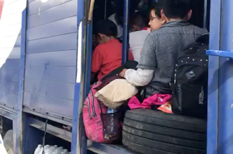 Rescataron a 60 migrantes en Texistepec, Veracruz, incluyendo a 22 menores de edad