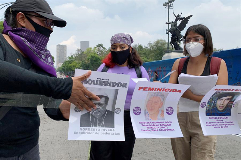 Las mexicanas retoman las calles para denunciar la violencia machista