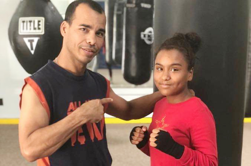 Carina ‘Bombón’ Rojas sobre el ring