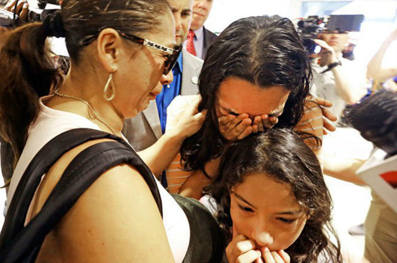 EUA deportó a inmigrante  mexicana esposa de infante de Marina