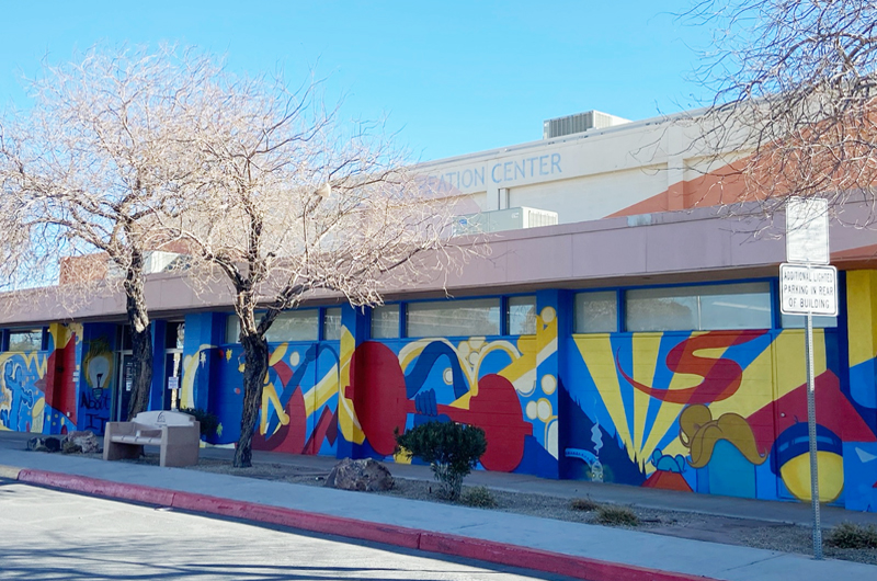 Centro recreativo acogió trabajo de Graffiti Park en NLV