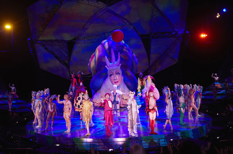 Celebra Cirque Du Soleil 25 años en LV con nuevos actos en el show de Mystère