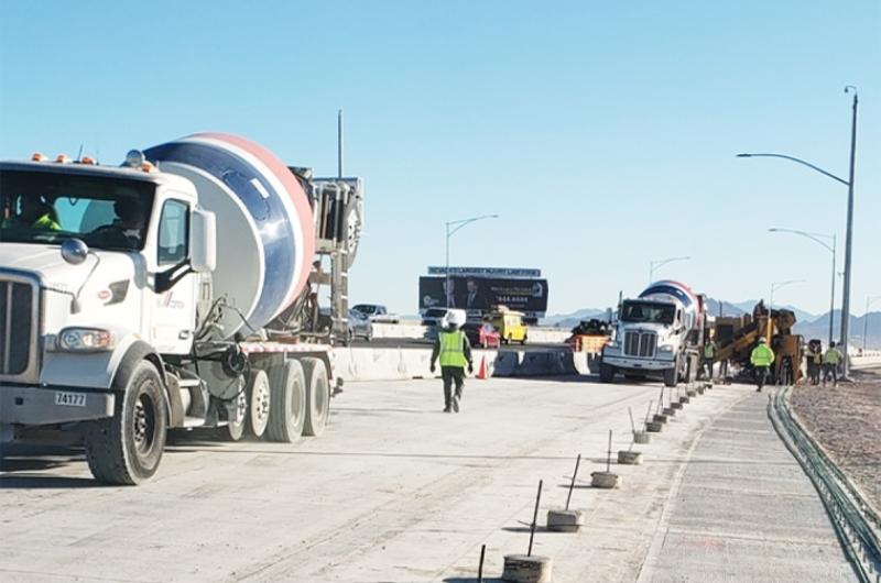 Por pavimentación y reparaciones hay cierres de carriles y restricciones en la I-15