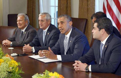 Mandatarios centroamericanos ofrecieron colaboración mutua en reunión con Obama