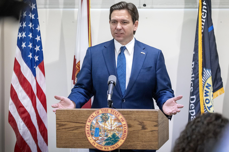 Gobernador DeSantis firma proyectos contra migración y reitera freno a “oleada haitiana”