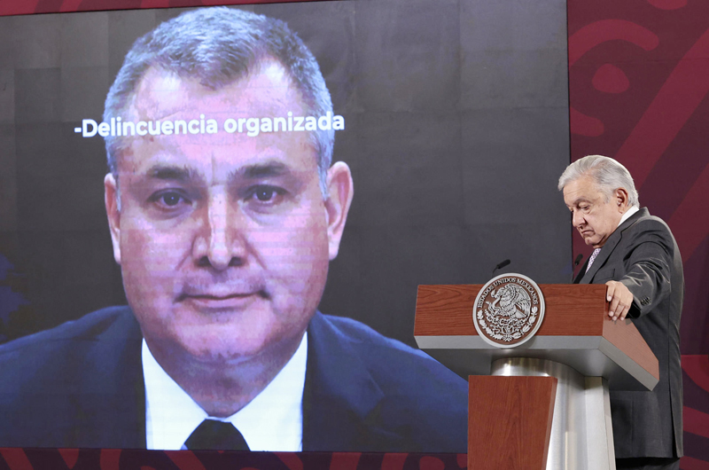 López Obrador pide aclarar rol de Calderón, Fox y EEUU en caso de García Luna