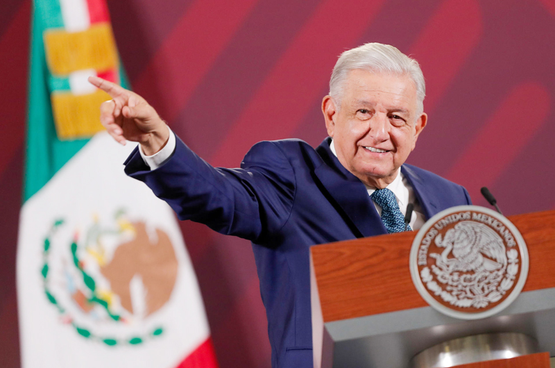El presidente de México afirma que la inversión extranjera es “récord” en 2023