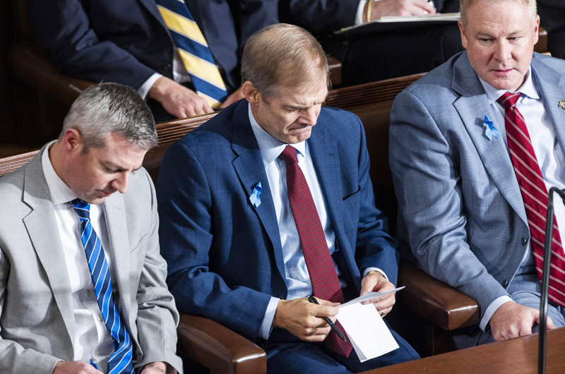 El republicano Jim Jordan retira temporalmente su candidatura a presidir la Cámara Baja