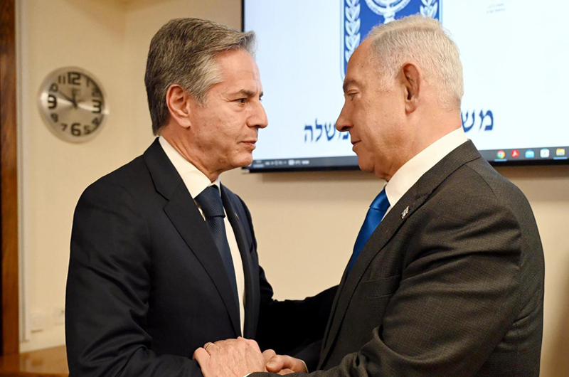 Blinken afirma en Tel Aviv que mientras EE.UU. exista Israel no tendrá que defenderse solo