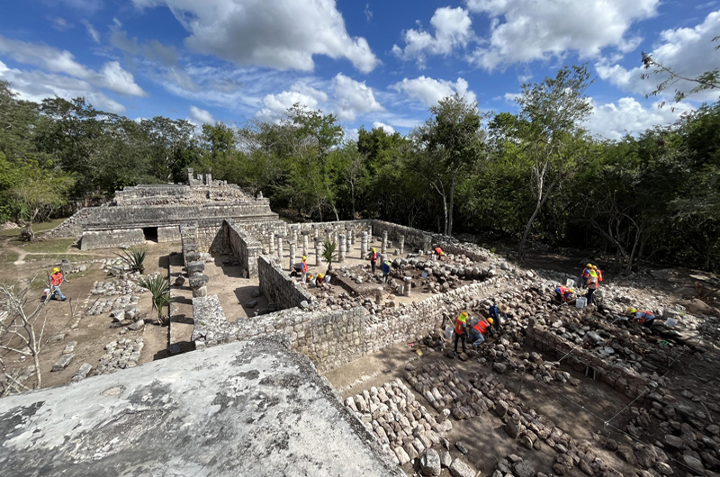 Autoridades mexicanas suspenden restauración de la zona arqueológica Chichén Viejo