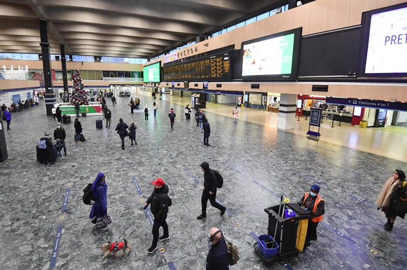EEUU exige un test negativo a los viajeros del Reino Unido a partir del lunes