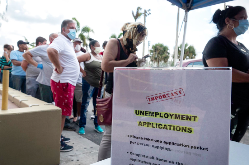 Suben las peticiones del subsidio por desempleo en Estados Unidos