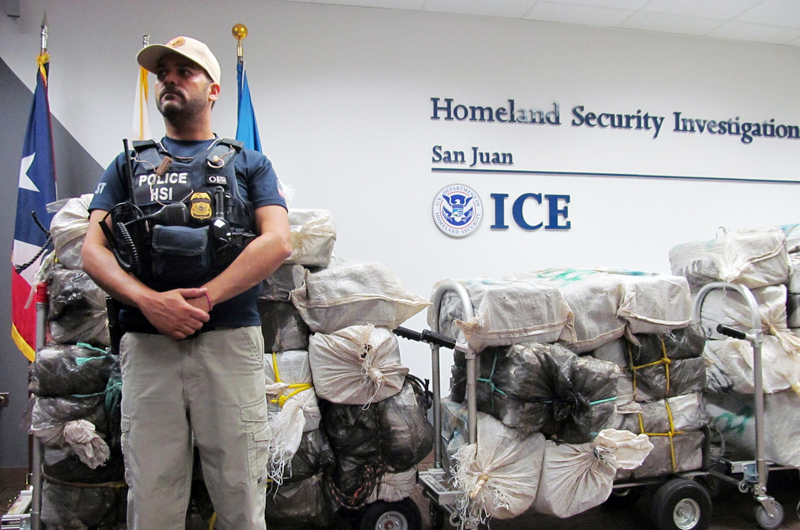 Decomisan un alijo de cocaína valorado en 2,6 millones de dólares en Puerto Rico