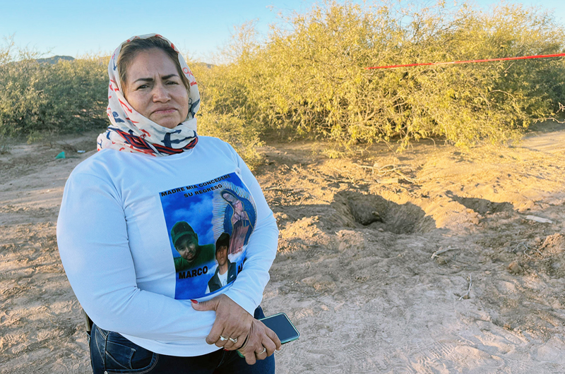 Hallan un crematorio clandestino en Ciudad de México, dice activista de Madres Buscadoras