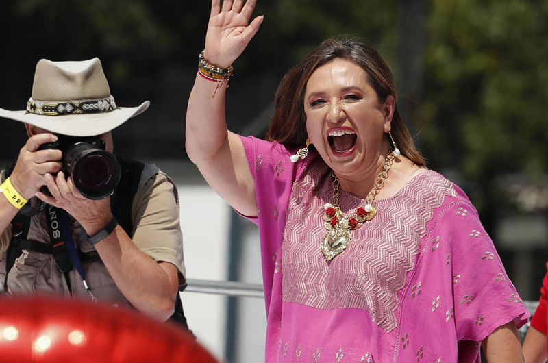 Gálvez es nombrada y reconocida como candidata de la oposición en las elecciones mexicanas