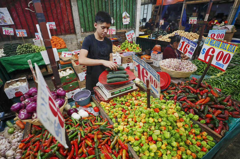 La inflación en México baja al 4,67 % en la primera quincena de agosto