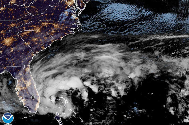 Inundaciones, apagones y daños materiales, la estela de Nicole en Florida