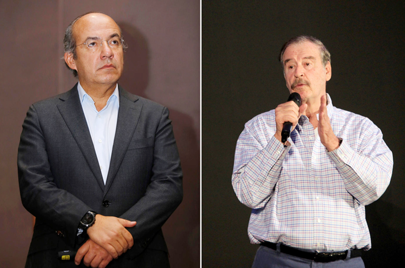 Expresidentes mexicanos Fox y Calderón felicitan a Milei y golpean de paso a López Obrador