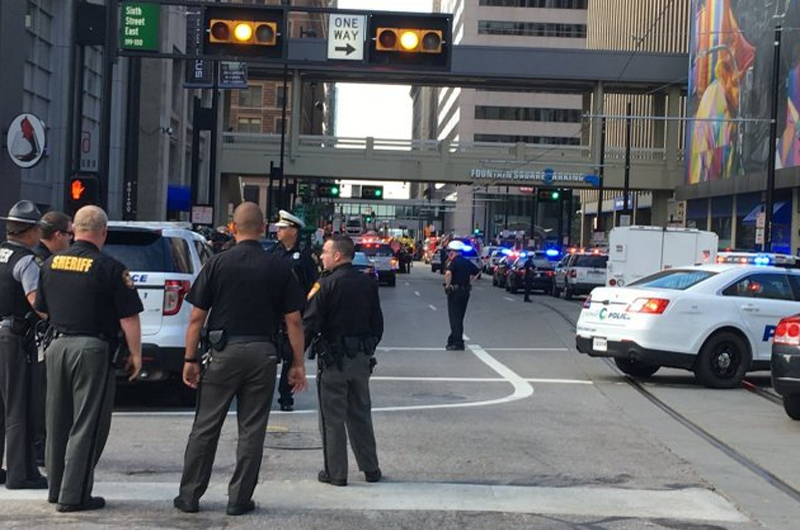 Tiroteo en banco de Cincinnati deja dos muertos y cinco lesionados