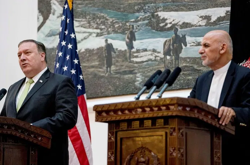Estados Unidos recorta ayuda a Afganistán tras visita de Mike Pompeo