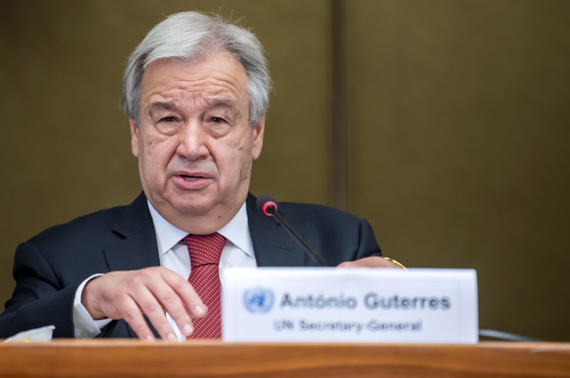 Guterres pide unidad en la ONU para defender derechos humanos en Afganistán