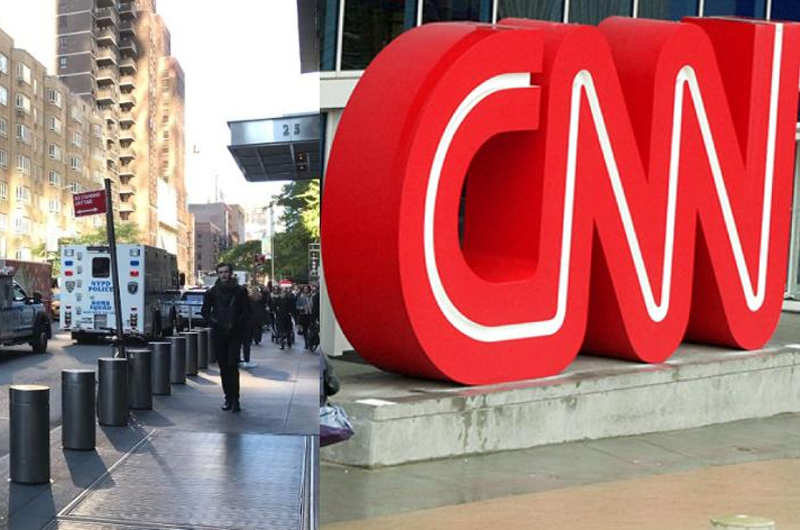 Evacuan oficinas de CNN en Nueva York por paquete sospechoso
