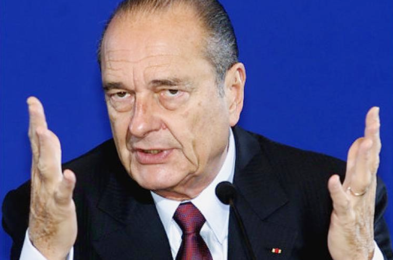 Conmoción mundial por muerte de Jacques Chirac