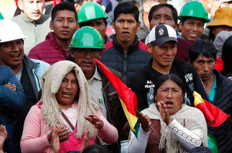 OEA defiende pacificación en Bolivia sin hablar de golpe de Estado