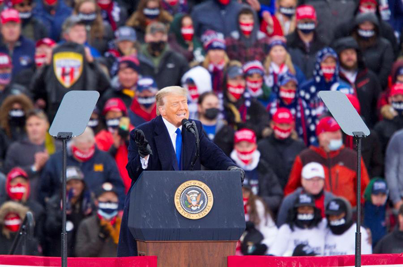 Trump y Biden, historia de dos campañas totalmente opuestas