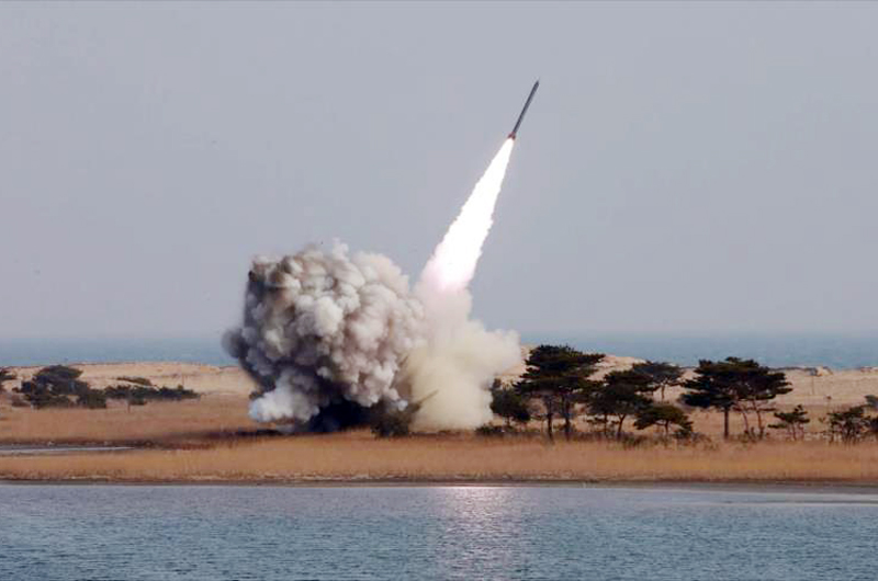 Corea del Norte disparó dos misiles balísticos de corto alcance